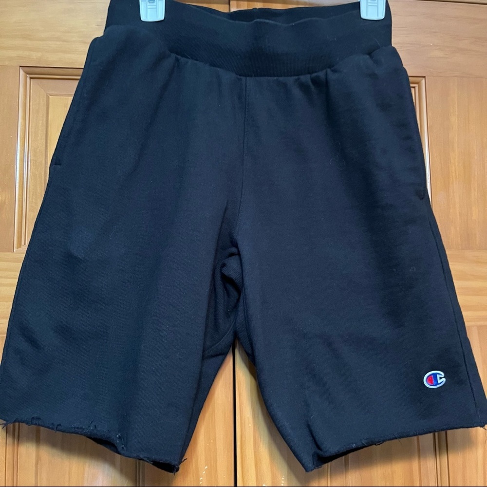 Champion Black Reverse Weave Shorts Size Small